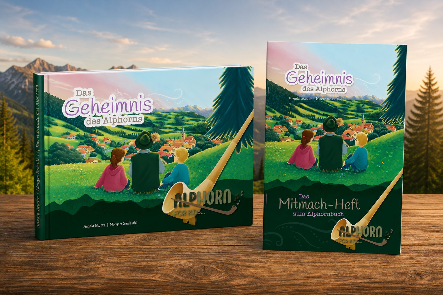 Set aus Buch und Mitmach - Heft